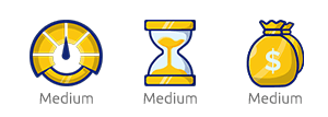 Vanskelighet:Medium Tid:Medium Inntekt: Medium